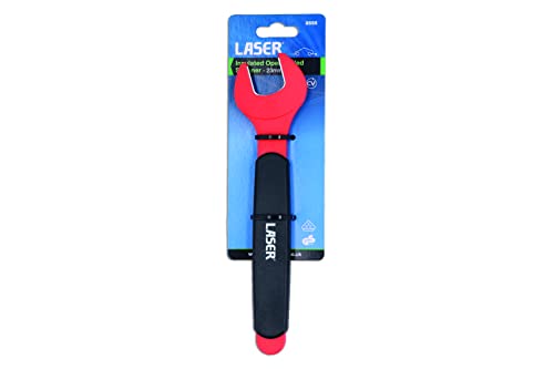 Laser 8555 Insulated Open Ended Spanner 23mm, Chrome - Image 2
