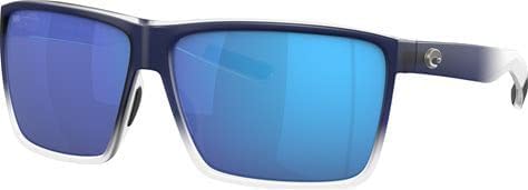 Costa Rincon 6S9018 - Gafas de sol rectangulares para hombre + paquete con kit de cuidado de gafas de diseñador iWear