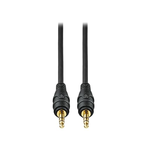 オーディオテクニカ AUX ケーブル (φ3.5mmステレオミニプラグ−φ3.5mmステレオミニプラグ) 3.0ｍ シンセサイザー サンプラー ミキサー アンプ オーディオケーブル 延長ケーブル【国内正規品】AT-MI44/3.0（Amazon）