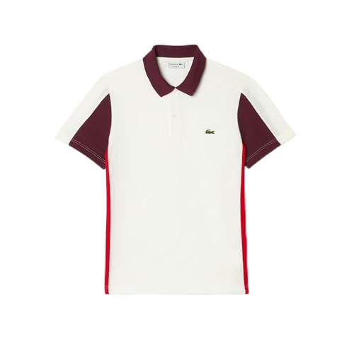 Lacoste Men's Regular Fit Short Sleeve Color Blokced Polo Shirt