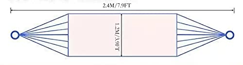 Ranit Nylon Mesh Rope Hammocks Swinging Swing Chair For Outdoor Recreation Camping (Red) #TOP3