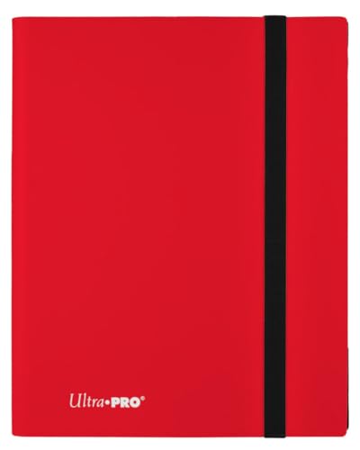 Image of Ultra Pro E-15146 Eclipse 9-Pocket PRO-Binder-Apple Red