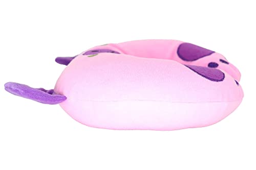 Image of Akido Presents Kids Baby Pillow U Shape Soft Head Shaper Anti Flat Sleeping Cushion in Cotton Microfiber Filling for Infant Newborn Babies