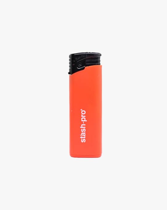 Image of Stash-pro Refillable Flint Lighter (5-Pack, Adjustable Jet Flame & Child-Resistant Pocket Lighter Set (Carlos Jet Flame)