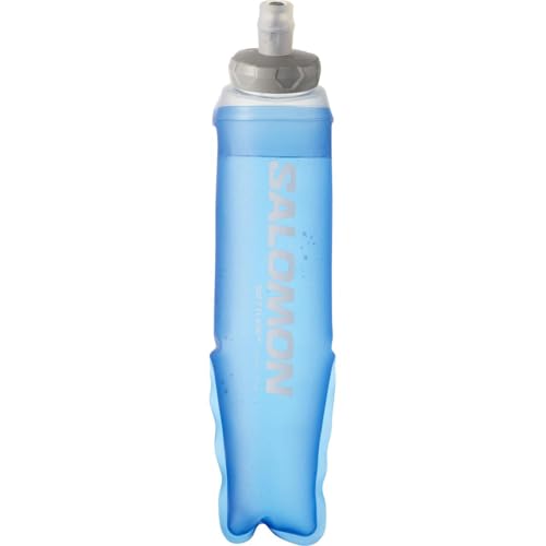 Salomon Soft Flask 500ml 17oz, Flacon Flexible et Confortable avec Valve à Haut débit et Prise Ergonomique, se rétracte au Fur et à Mesure Que Vous Buvez Pendant la Course
