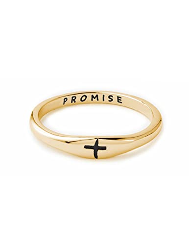 Elevated Faith Gold Promise Ring
