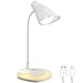 Produktbild Schreibtischlampe LED, 2 in 1 Leselampe/Nachttischlampe, 3 Helligkeitsmodi Dimmbar, USB Wiederaufladbar Akku Tischlampe, Tischlampe Kabellos mit Touchbedienung für Lesen, Studieren, Arbeiten.