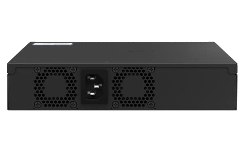 Image of QNAP QSW-M2106PR-2S2T-US 10-Port 10GbE PoE++ Managed Switch | Half-Width Rackmount, Layer 2, 2 x 10GbE SFP+, 2 x 10NBASE-T RJ45, 6 x 2.5GbE RJ45 Ports