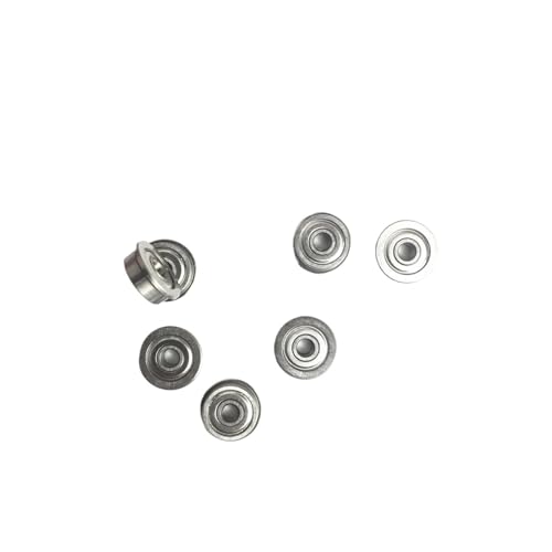 Rodamiento F63800ZZ con brida de 10x19x7mm para maquetismo y motores