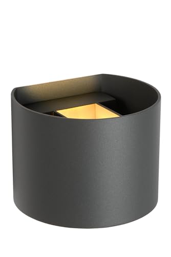 LUCIDE XIO - Wall Light - LED Dim. - G9-1x3,5W 2700K - Adjustable Beam Angle - Grey, 11 x 13 x 9.6999999999999993 cm