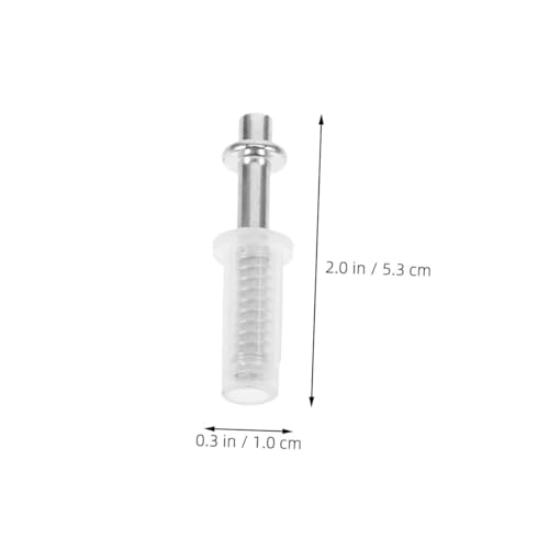 Juego de herrajes para puertas de clóset Artibetter 8 piezas con bisagras pivotantes para puertas plegables con piezas de reparación metálicas de alta precisión miniatura 2