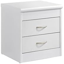 Hodedah Night Stand, White