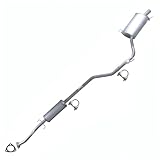 Northeastern Exhaust | Stainless Steel Resonator Pipe, Muffler Exhaust System Kit Compatible for Honda Accord 2008-2012 2.4L | Free Gaskets and Clamps Included | Automotive Replacement Part | 4 Door