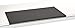 Produktbild Luxentury Schreibtischunterlage Schreibunterlage Leder Kantenschutz: 80x40 cm Echtleder abgewinkelt Auflage schwarz rutschfest für Büro