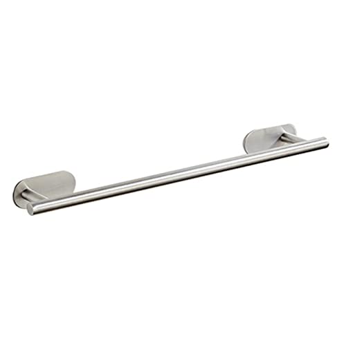 Barre de serviette à une couche argent au design épuré linéaire LWX