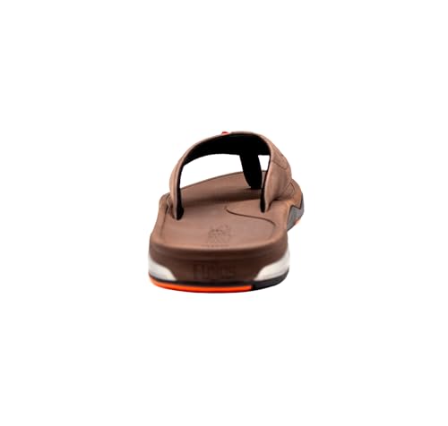 Flojos Zamba Men's Sandal, Perf Strap W/Stitch Detail On Flo-Jel Bed3