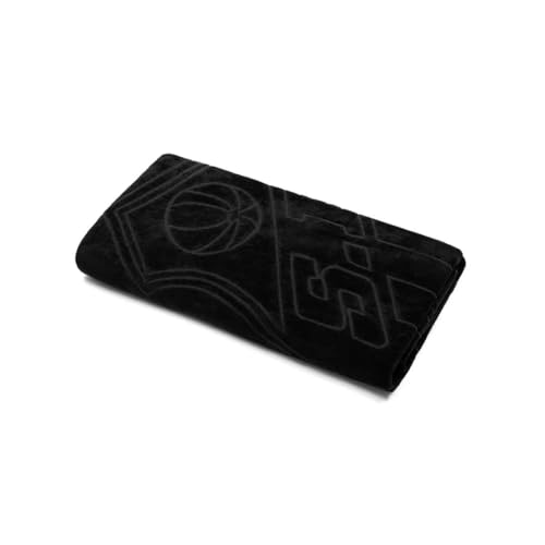 Toalha De Piscina Jacquard Time Santos Buettner Preto