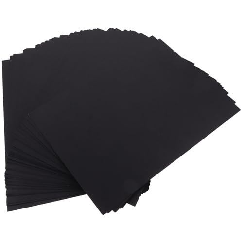 Papier cartonné noir Tofficu : finis les papiers fins qui gondolent pour vos loisirs
