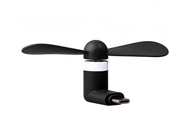 PBS-Mini Type-C Fan & Portable Mini USB Dragon Fan with 2 Leaf Portable Cooling Fan Flexible Cooler Connect with Laptop, Smartphone, Powerbank, USB Adapter/Hub & Mobile with OTG with Free OTG (B0CVQ8HLL7) Amazon Price History, Amazon Price Tracker
