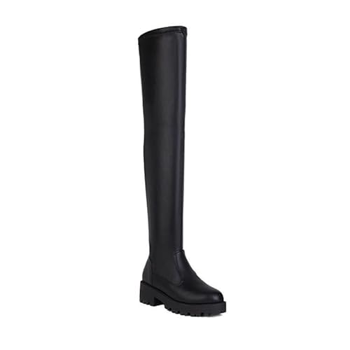 Bottes d'hiver pour femmes au-dessus du genou parfaites pour les sorties en ville