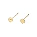 gorjana "Chloe" Gold-Plated Mini Stud Earrings