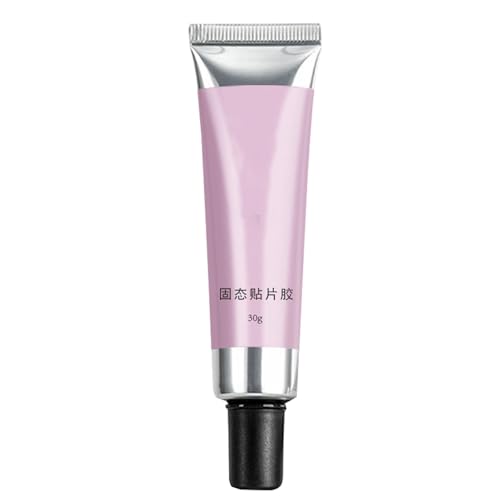 Pegamento de gel para uñas postizas – Gel fijo para uñas | Pegamento de gel multifuncional para uñas de gel, pegamento de uñas fuerte y presionable, pegamento de uñas UV transparente de larga duración
