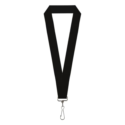 Buckle Down Lanyard, 2,54 cm, Schwarz - mehrfarbig - Einheitsgröße