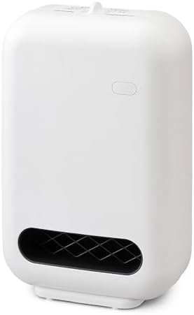 アイリスオーヤマ ヒーター セラミックファンヒーター 人感センサー付き 節電 省エネ 1200W 2段階温度調整 転倒オフ機能 速暖 小型 コンパクト 切り忘れ防止 JCH-127D-W ホワイト