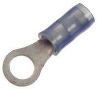 TE CONNECTIVITY / AMP 320561 TERMINAL, RING TONGUE, #6, CRIMP, BLUE (100 pieces)