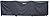 Woodhaven 12 Foot Waterproof Full Cover - Covers 3/4 Cord Outdoor Firewood Rack - Reinforced Vinyl with Front Opening Straps - Keeps Logs Dry (Black)