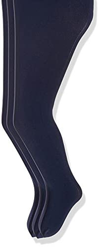 Jefferies Socks Girls' Smooth Tights (Pack of 3)