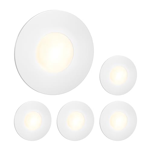 Lámpara LED para escaleras y pasillos FEX luz blanca cálida para terrazas de exterior