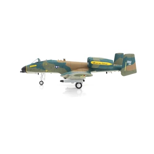 Maqueta de avión militar A-10C Memphis Belle III modelo estático escala 1/72 en aleación metálica