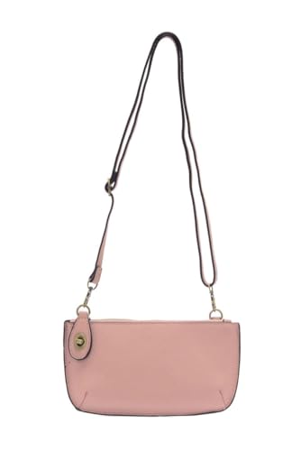 Image of Joy Susan Women's Fashion Purse Mini Crossbody Wristlet Clutch Hand Bag - Pink Sand