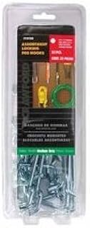 CRAWFORD PROD DIV OF JARDEN SAFETY 1432A Peg Hook, 32 Piece