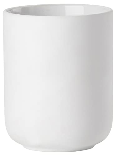 Zone Denmark Bicchiere per Pulizia zance, Porcellana Plastica, Bianco, 8,3cm