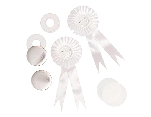 We R Memory Keepers WR Button Press 2 Roses 58mm, Paper, Makes 2, One Size - Image 3