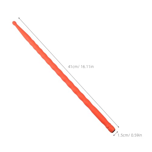 Baquetas Zerodeko Fibra de Carbono 5A Naranja miniatura 2