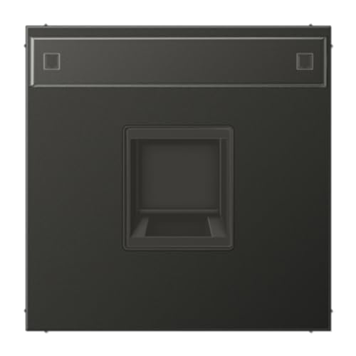Plaque modulaire Jack-Rad JUNG AL1969-1NAWEAN 1 prise LS anthracite pour connectique - 2