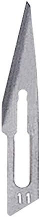 100 Pack of #11 Stainless Steel Economy Scalpel Blades Mold Cutting Surgical Steel Blades