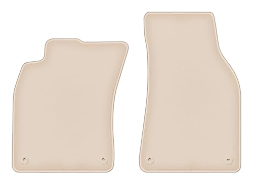 Tapis auto Audi A6 C6 velours beige idéal pour le confort de vos voyages Avant