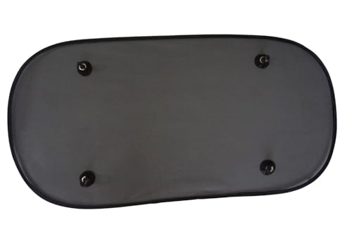 TrendLine Sonnenschutz Schwarz 100 x 50 cm 1 Stück Auto Heckscheibe Sonnenblende