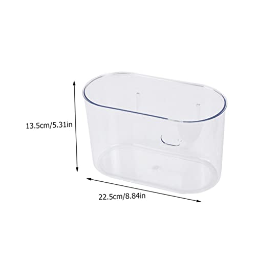 Caneca colgante transparente rectangular para cocina miniatura 2