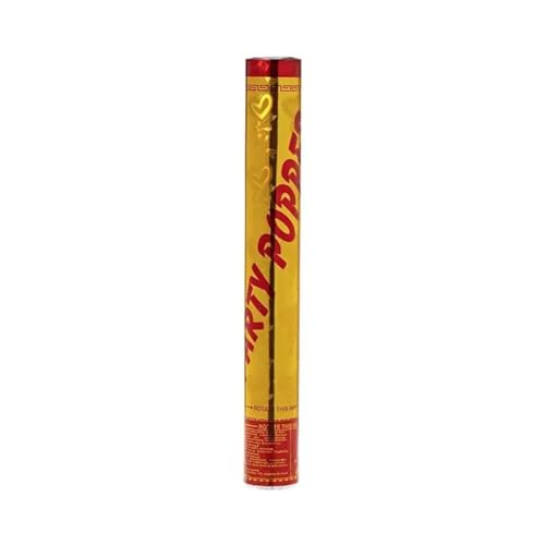 Goldedge 40cm Party Poppers with Colorful Confetti - Add Fun and Excitement to Your Celebrations Wedding Parties Graduation!