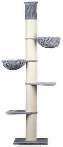 RHRQuality Kratzbaum für große Katzen – Maine Coon Tower Plus – 2...