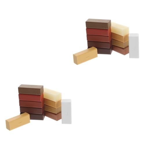 SOESFOUFU 2 Sets Wood Floor Scratch Repair Kit Hardwood Floor Wax for Laminate Repair Kit