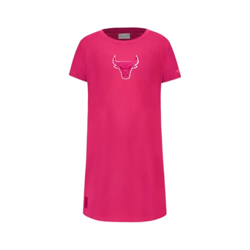 Big Girls NBA Classic Triple Pink Cotton Tee Dress