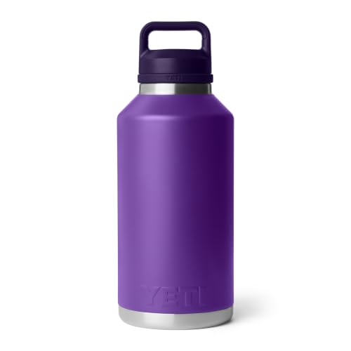 Image of YETI Rambler 64 oz Bottle, Vacuum Insulated, Leakproof, Stainless Steel with Chug Cap, Pace Purple