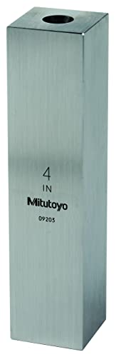Bloc carré en acier de 10 cm Mitutoyo ASME Grade 0 pour calage de précision