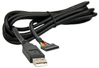 Cordable FTDI Chip USB to 5V TTL UART Serial Cable Terminated by 6-Way Connector/Header - Compatible with TTL-232R-5V